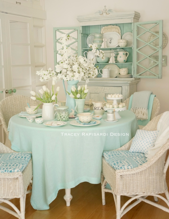 Tracey Rapisardi, Tracey Rapisardi Design, Easter Table Scapes, Easter Decor, Easter Decorating, Mint Green Table, Simply by the Sea, Summer and Company, Interior Design Ideas, Easter Ideas